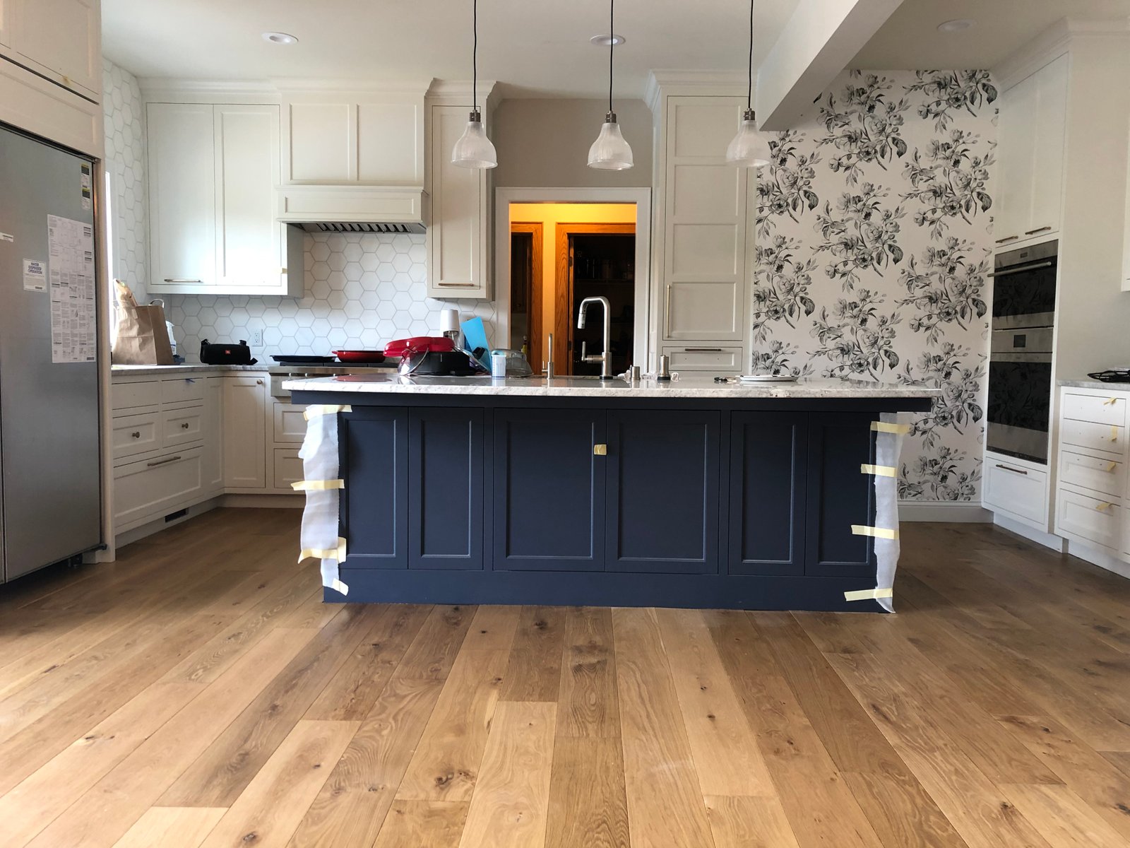 Chevron & Herringbone flooring example
