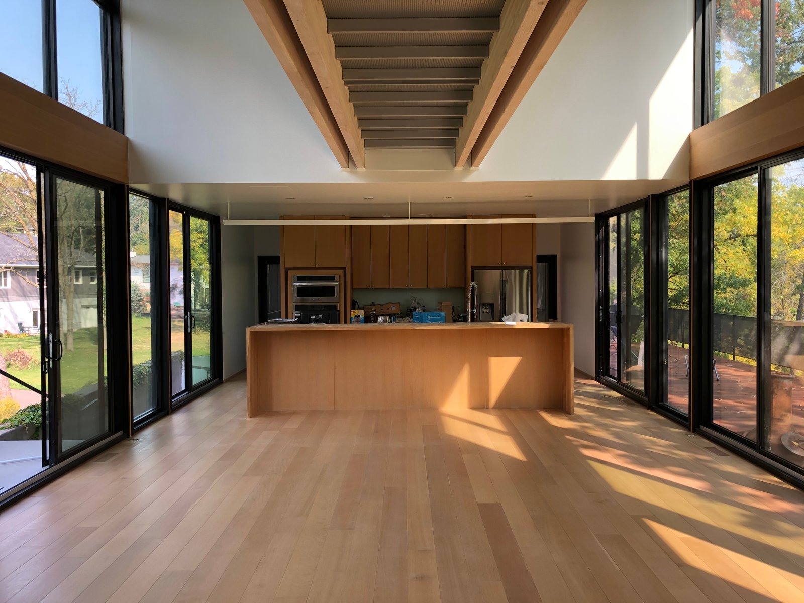 Waterborne Satin hardwood floor finish
