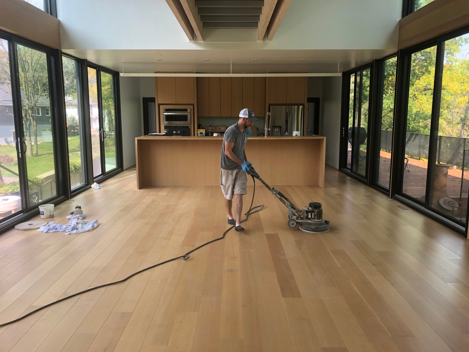 Oil-Based Satin hardwood floor finish